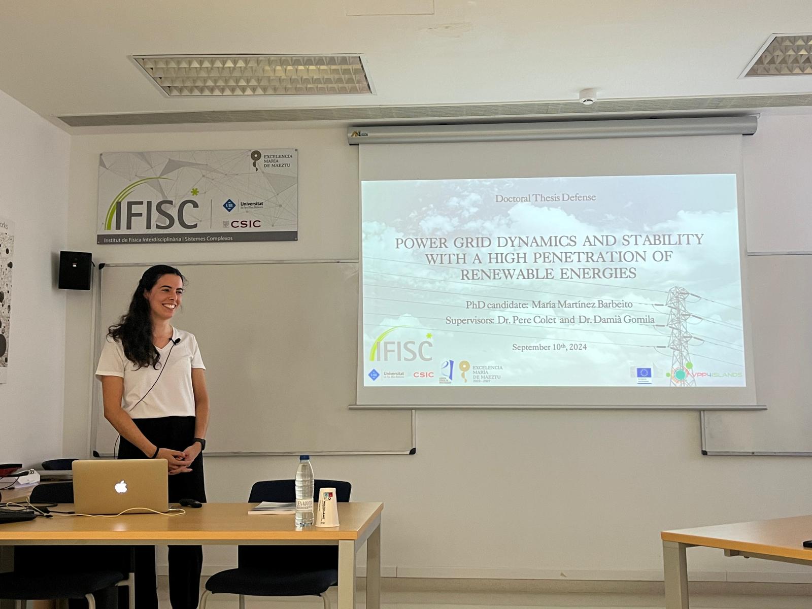 My PhD thesis defense.